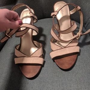 Kelly and katie tan starp wedges sz11